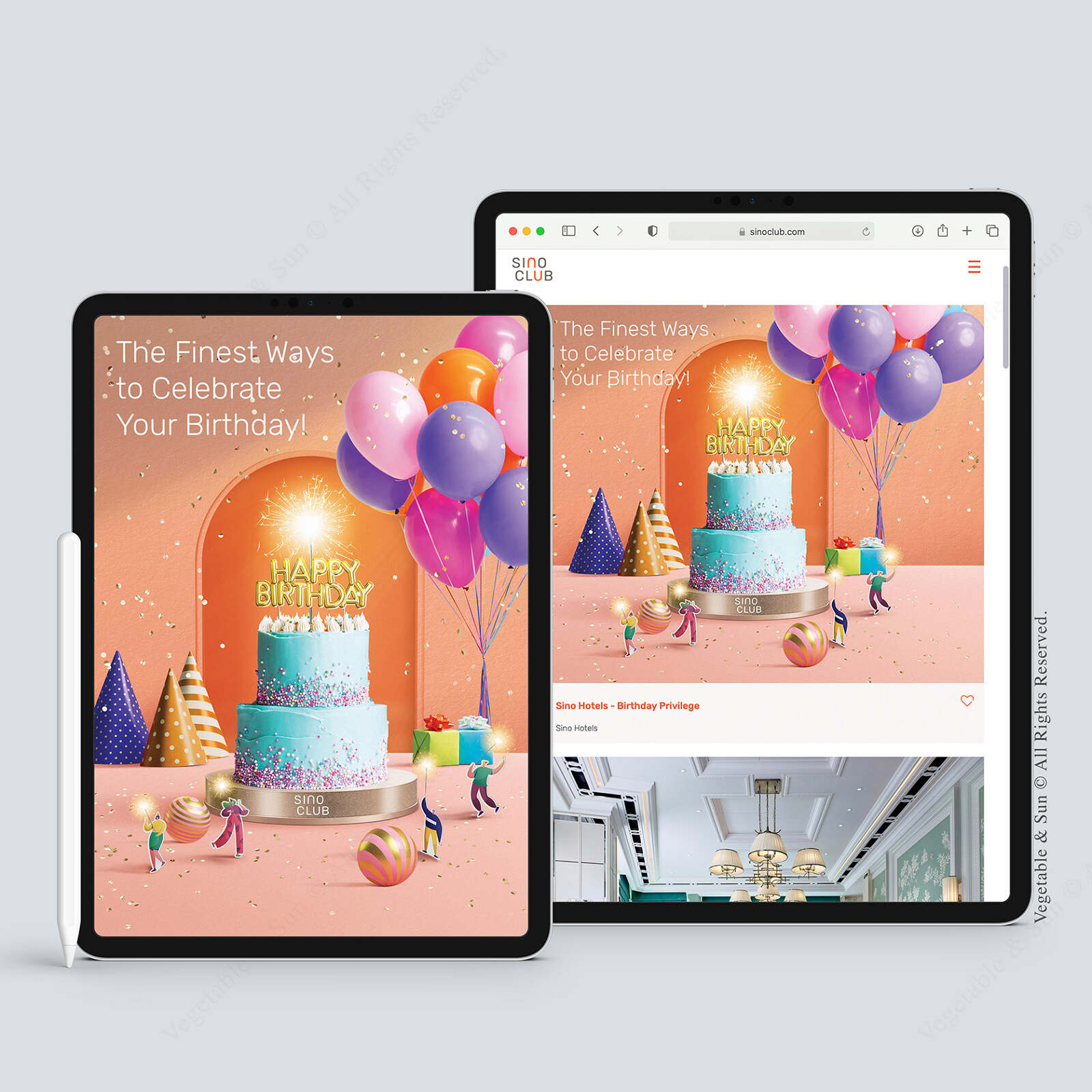 Sino Club Birthday Offers Campaign - Vegetable \u0026 Sun, image size:1600x1600