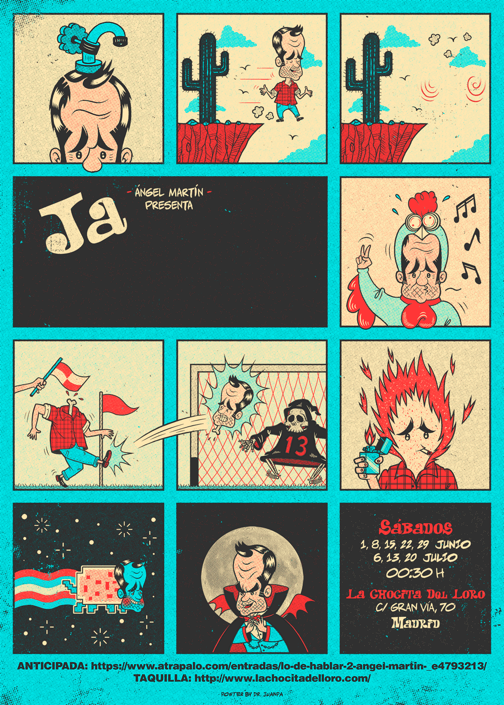 Animated Posters Doctor Juanpa Illustration