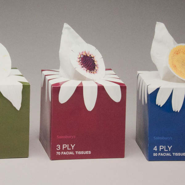 SAINSBURY'S TISSUES DESIGN THAT SHINES