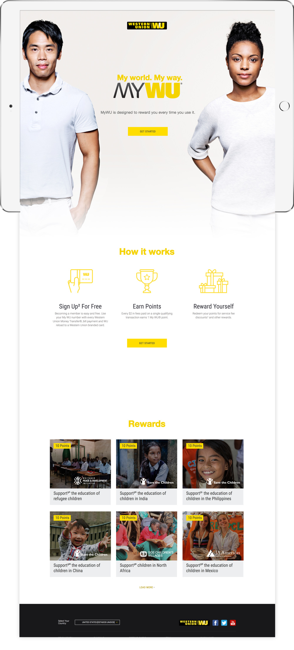 MyWU by Western Union Robbie Graham Design & Art Direction