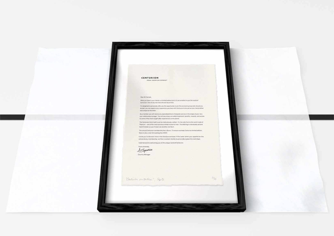 Amex Limited Edition Print - Kat & Mickal
