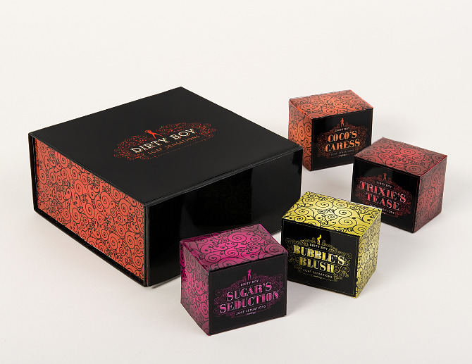 dirty boy soap sensations Sonya Houston Design