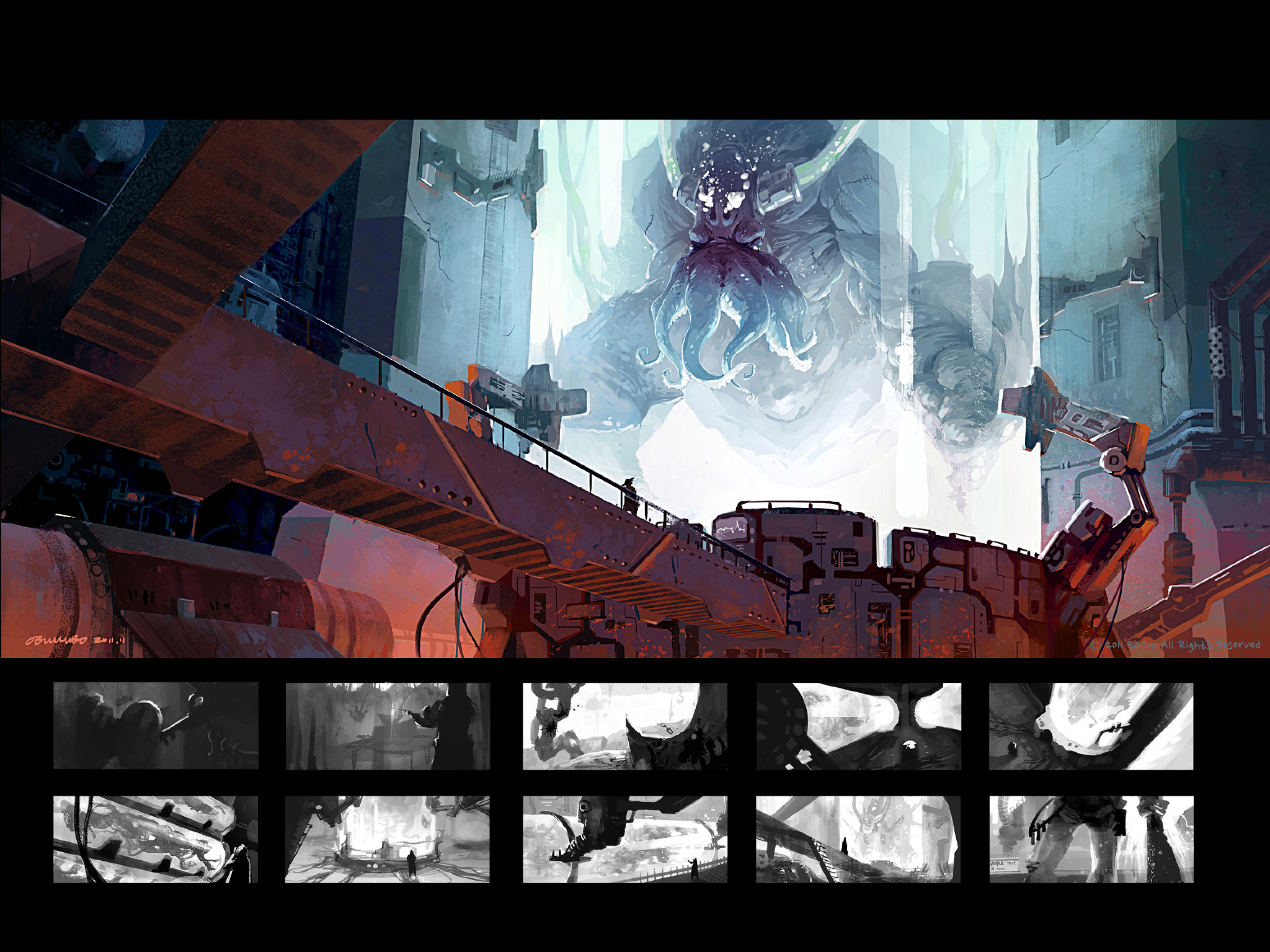 Visual Development ObullubO's Art