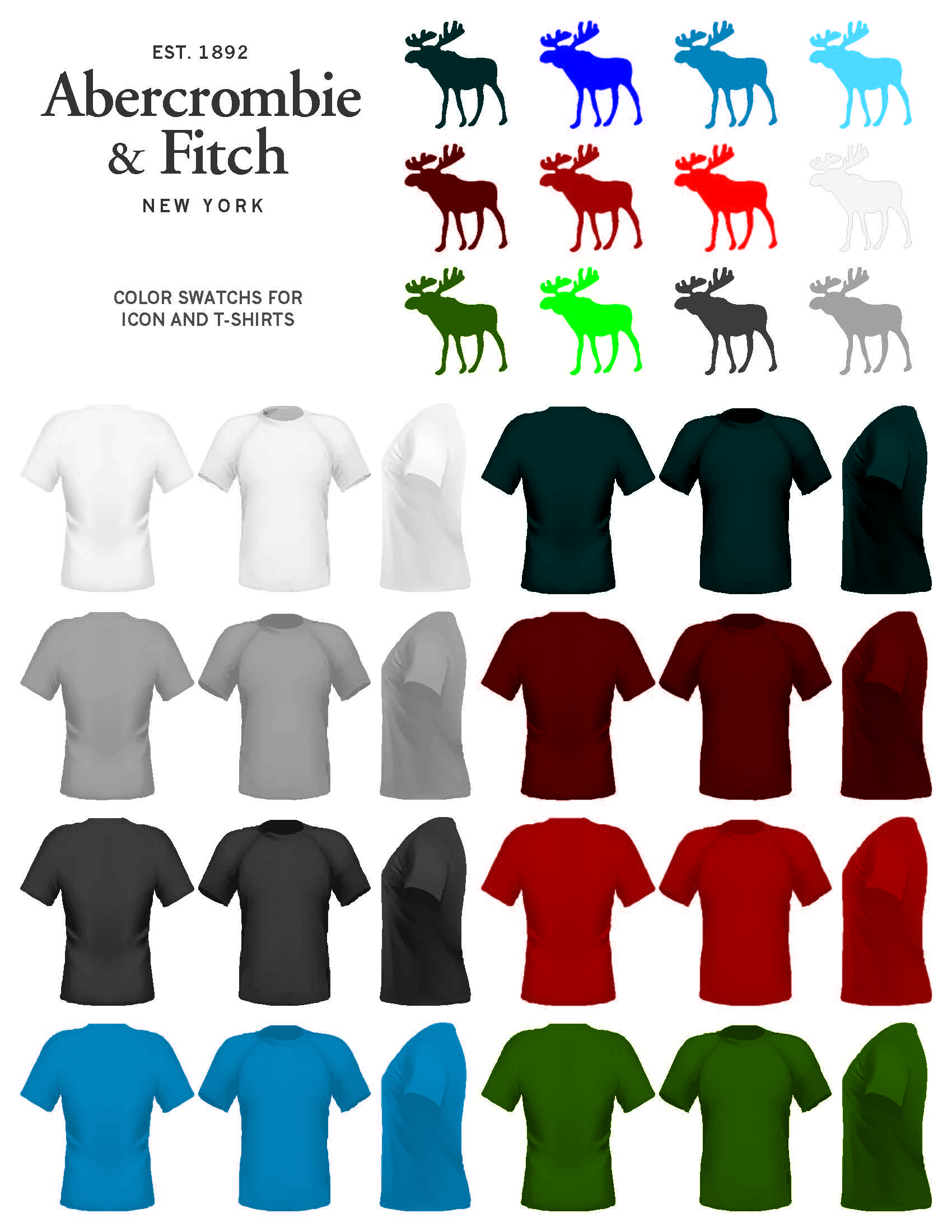 Abercrombie & Fitch Design Application 2013 - Josh Smith
