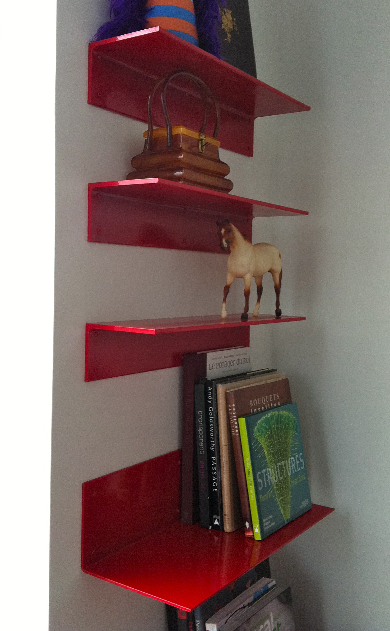 ANGLE IRON SHELVING EliseMcMahon