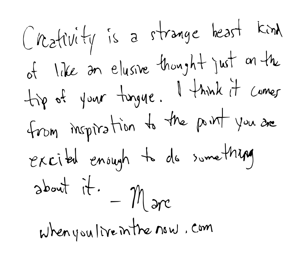 Why Does Creativity Come From? VJ Fine Art