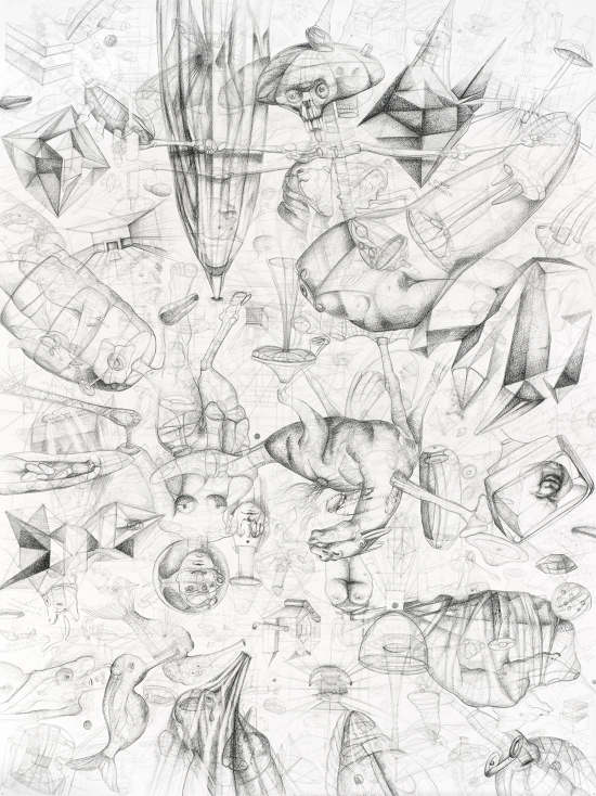 psychogram 1, 100 x 70 cm - Niels Janssen