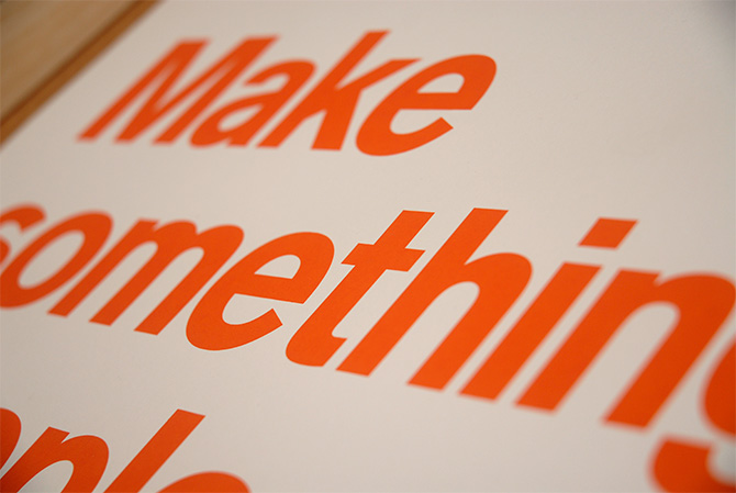 make something poster jay