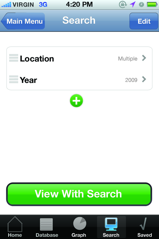 Data View(Mobile App) - Adam Lowe Design