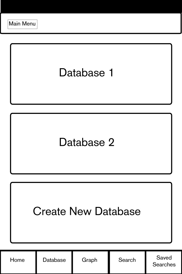 Data View(Mobile App) - Adam Lowe Design