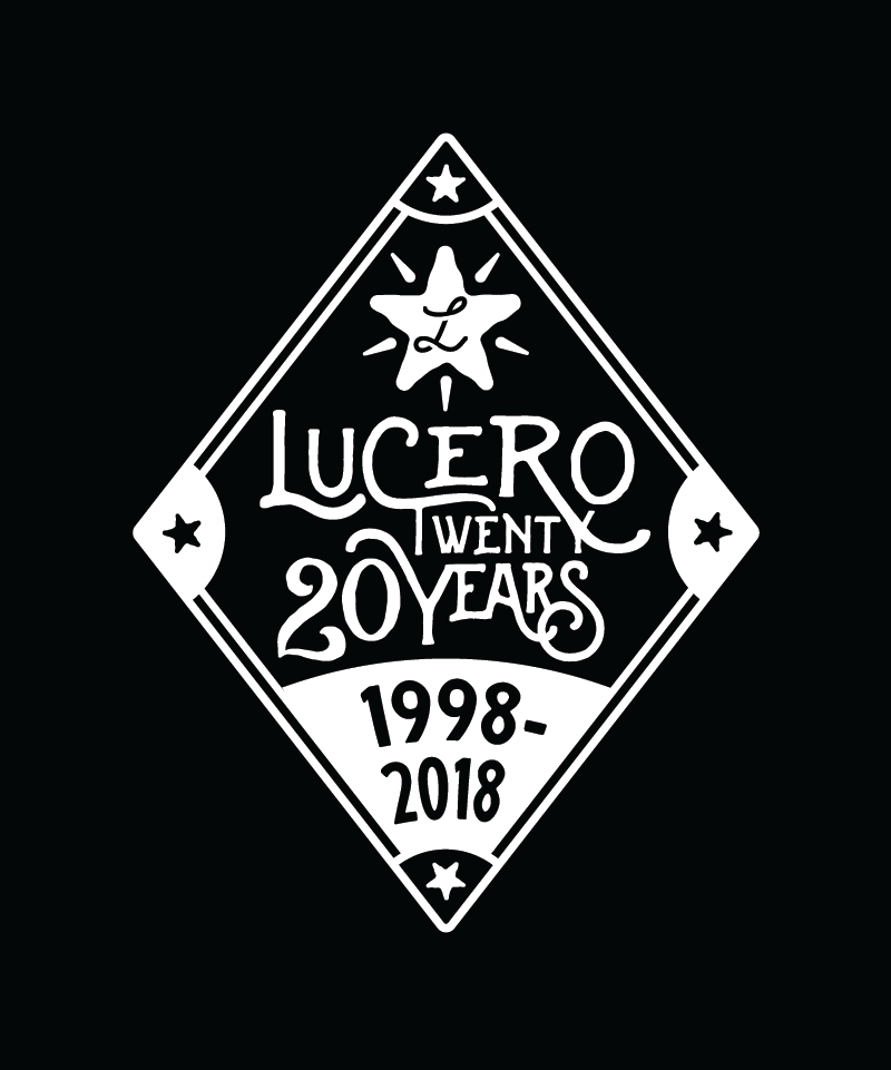 Lucero 20th Anniversary Logo - Stricklandesigns