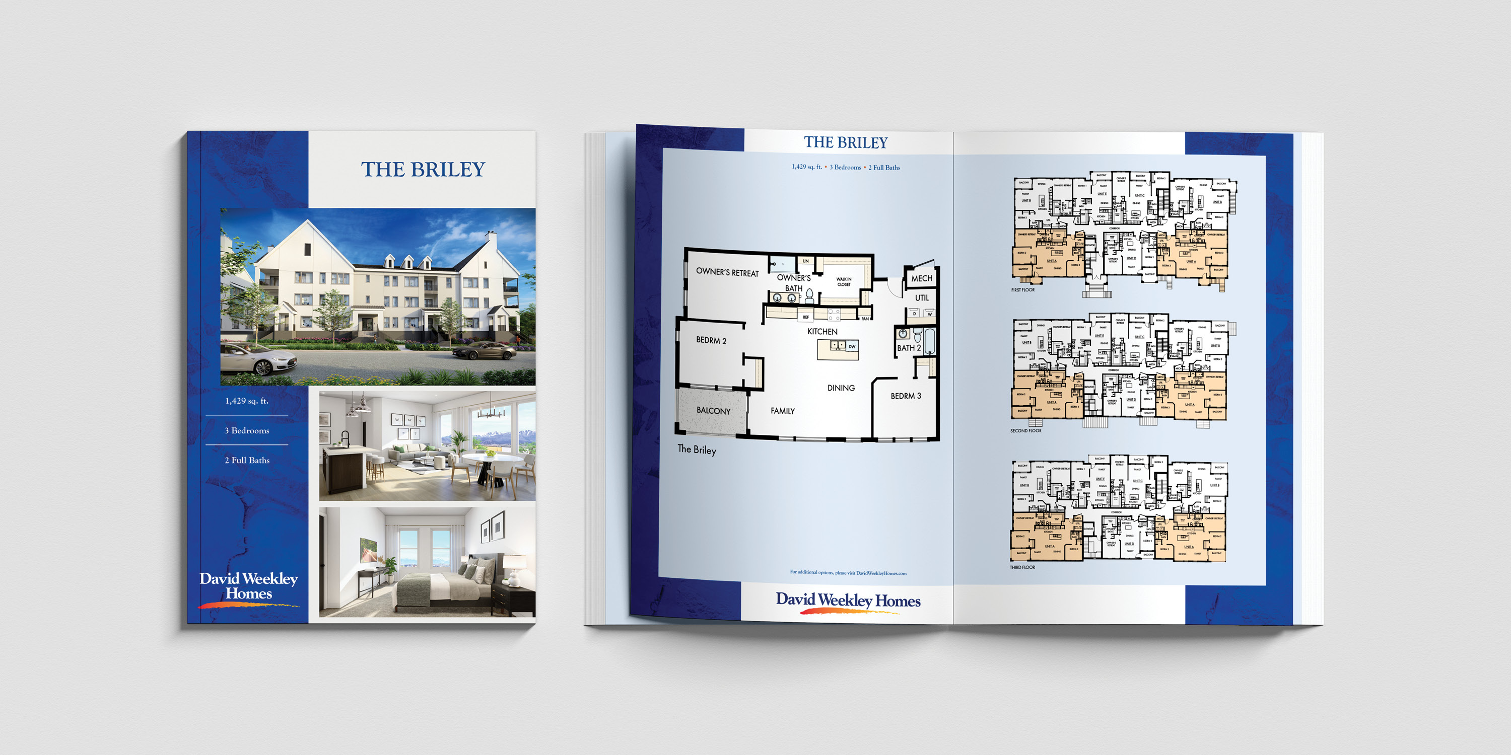 Daybreak Condos Floorplan Inserts Anita W. Zhou Sr. Graphic Designer