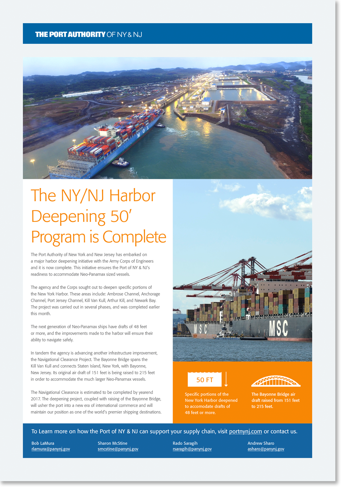 PORT AUTHORITY OF NEW YORK & NEW JERSEY