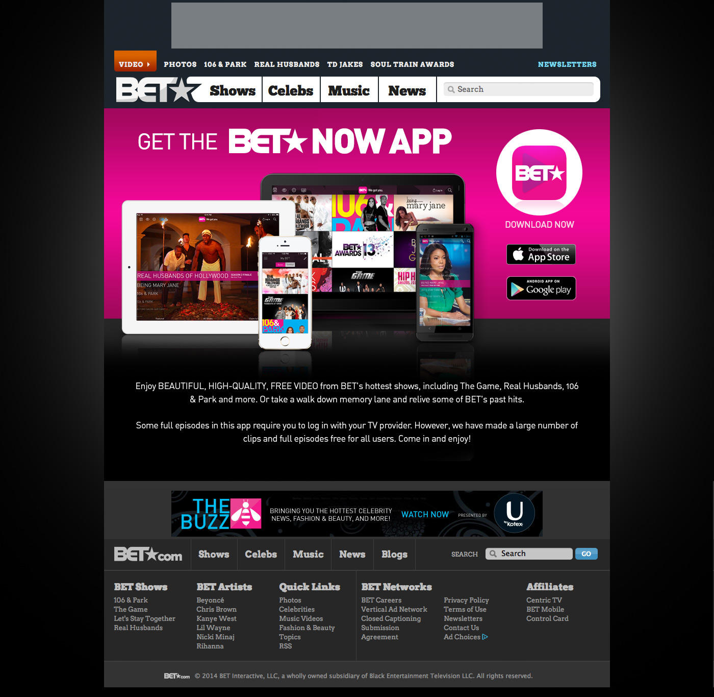 BET Networks BET NOW Promos LATICE WASHINGTON Design & Copywriting
