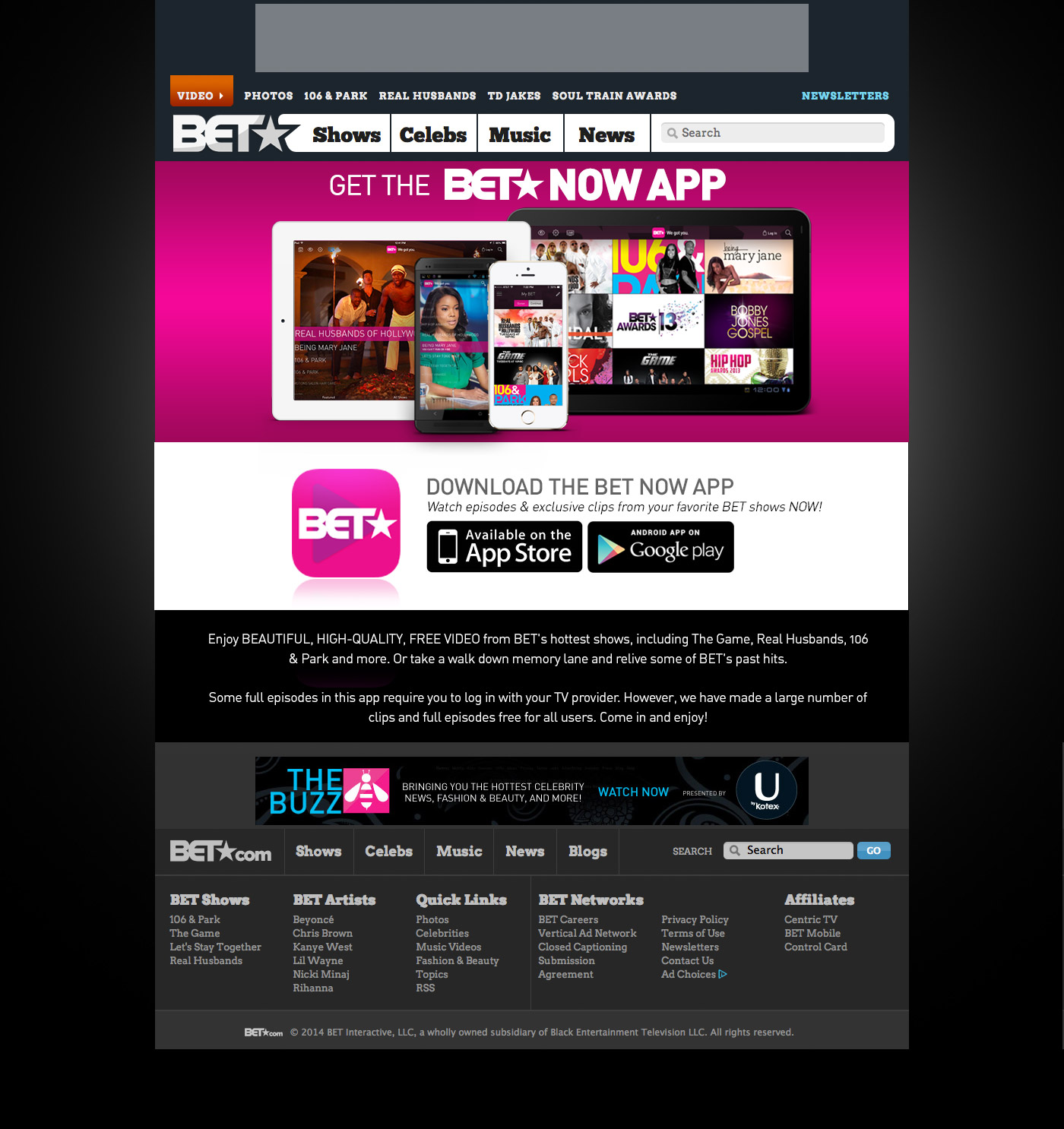 BET Networks BET NOW Promos LATICE WASHINGTON Design & Copywriting