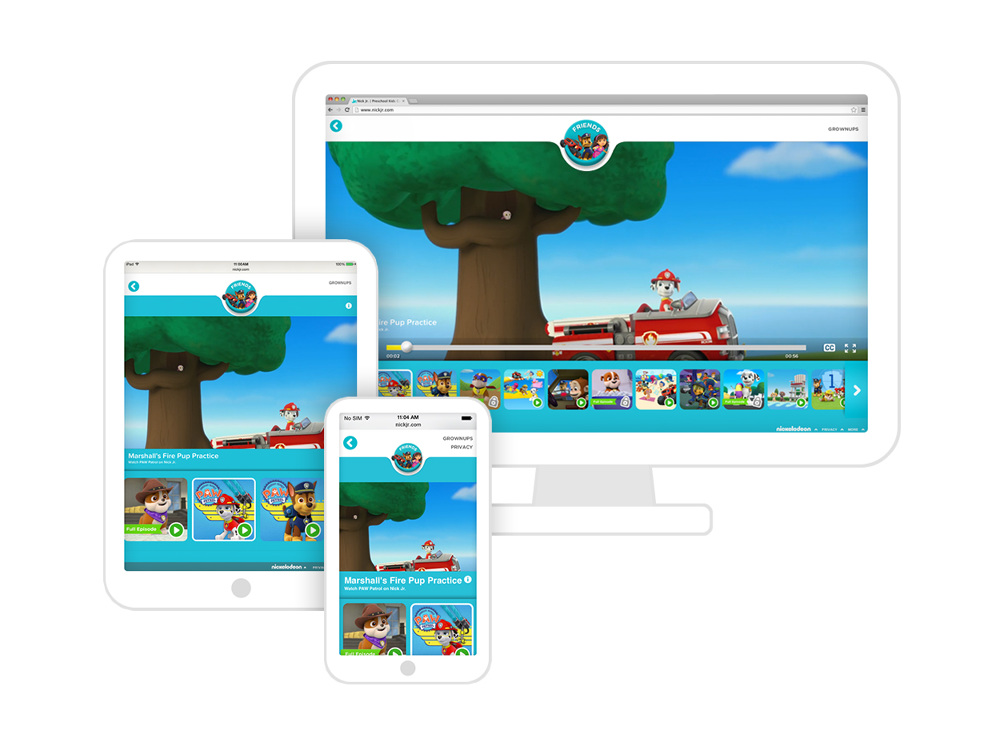 NickJr.com Redesign - Caroline Rose Mathews