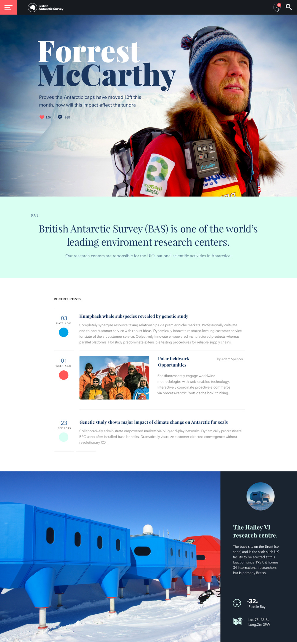 British Antarctic Survey (BAS) Christopher Richards