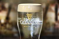 guinness clear glass