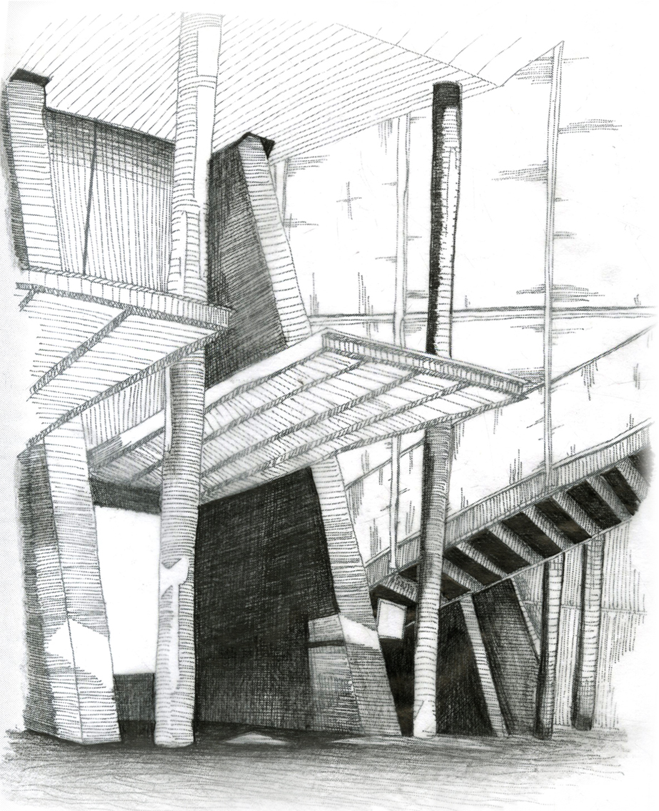 Freehand Sketching Architecture Portfolio