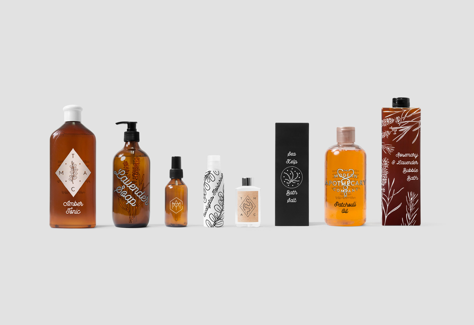 the modern apothecary beach design branding graphic design apothecary design