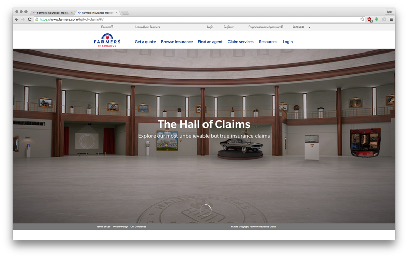 Farmers Insurance Hall of Claims