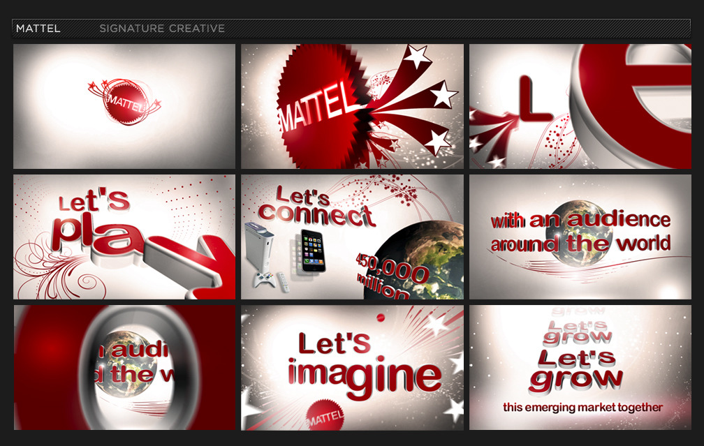 styleframes and motion design by Peter Crandall Los