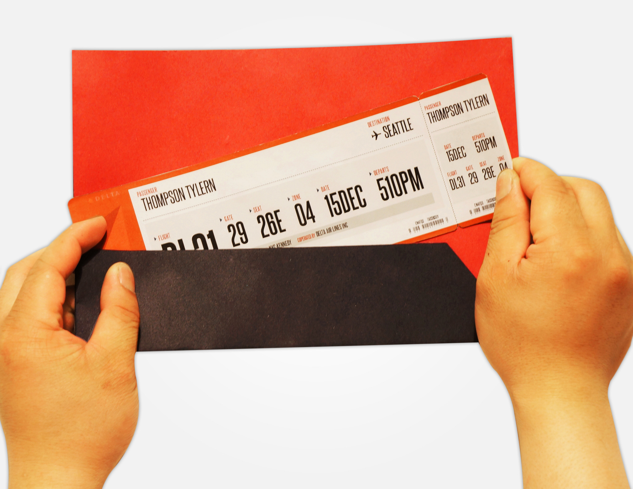 Delta boarding pass Annieliu