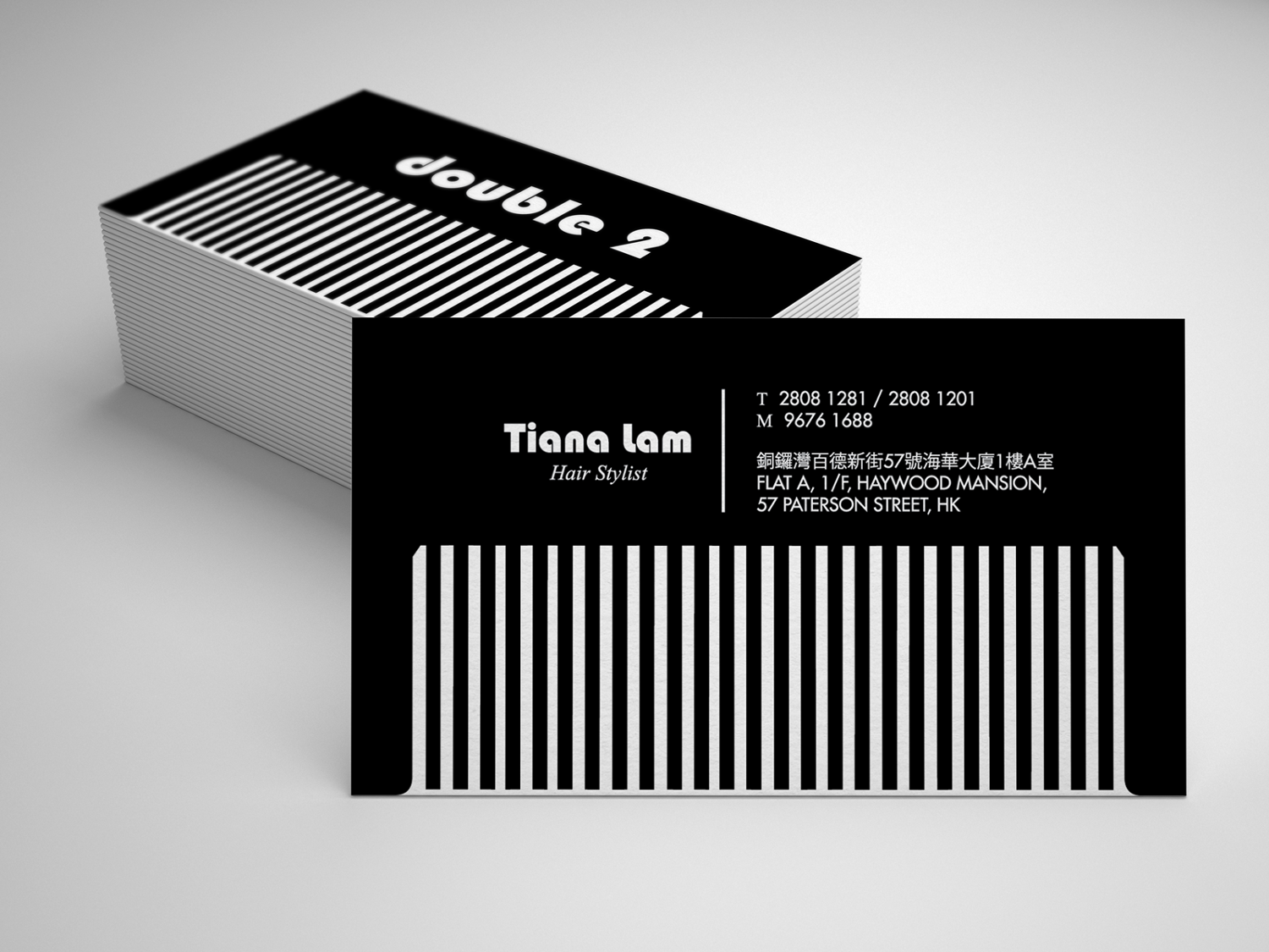 Double 2 Business Card Jessie Ng