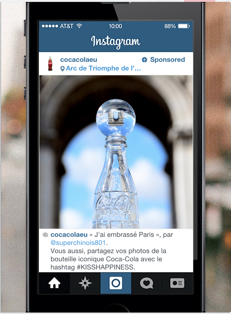 COCA COLA ON INSTAGRAM mc