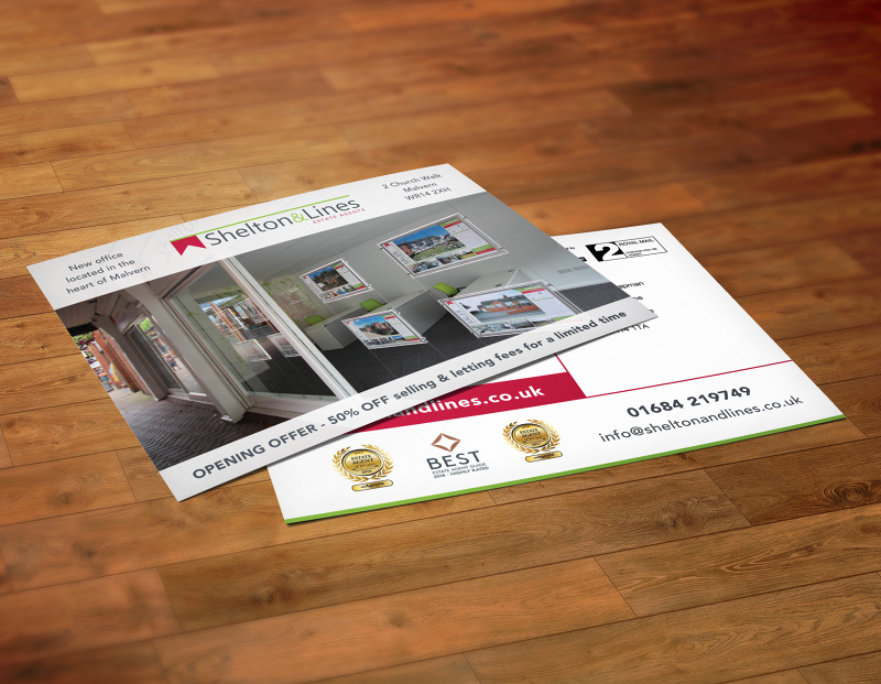 Shelton & Lines Brochure & Branding SH Design Malvern