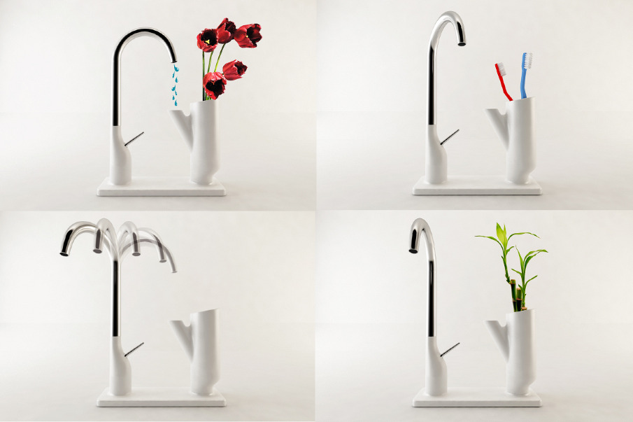 Hybrid tap "Natura" CyrilDIESIS