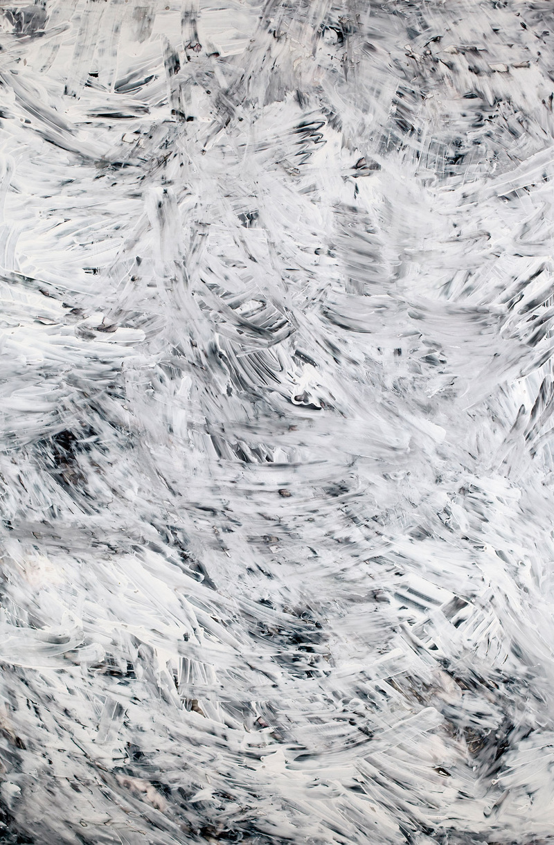 Smudged Inkjet Paintings Garrett Pruter