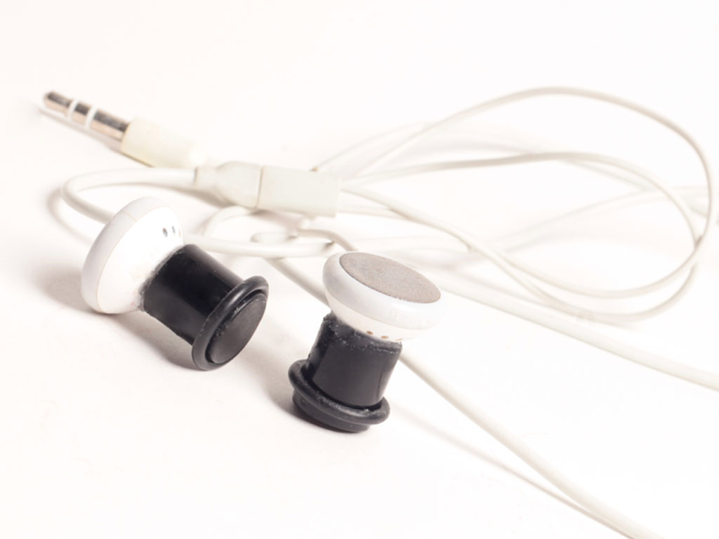 Stretched Lobe Headphone Plugs Robert Tepper Graphic Design