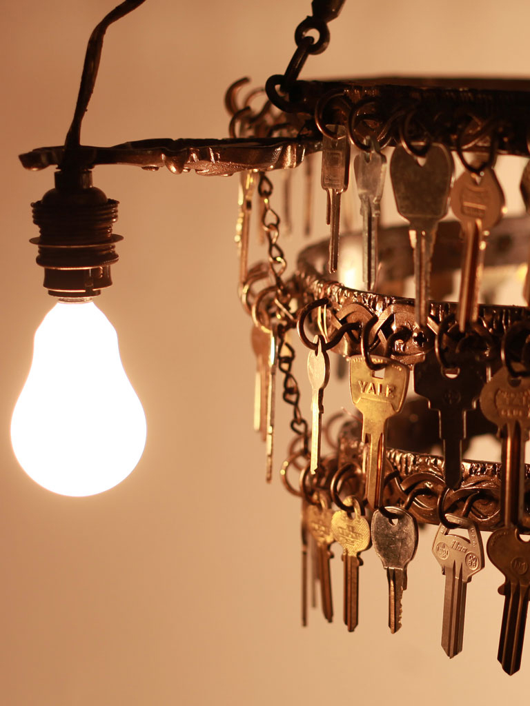 Key Chandelier Robert Tepper Graphic Design