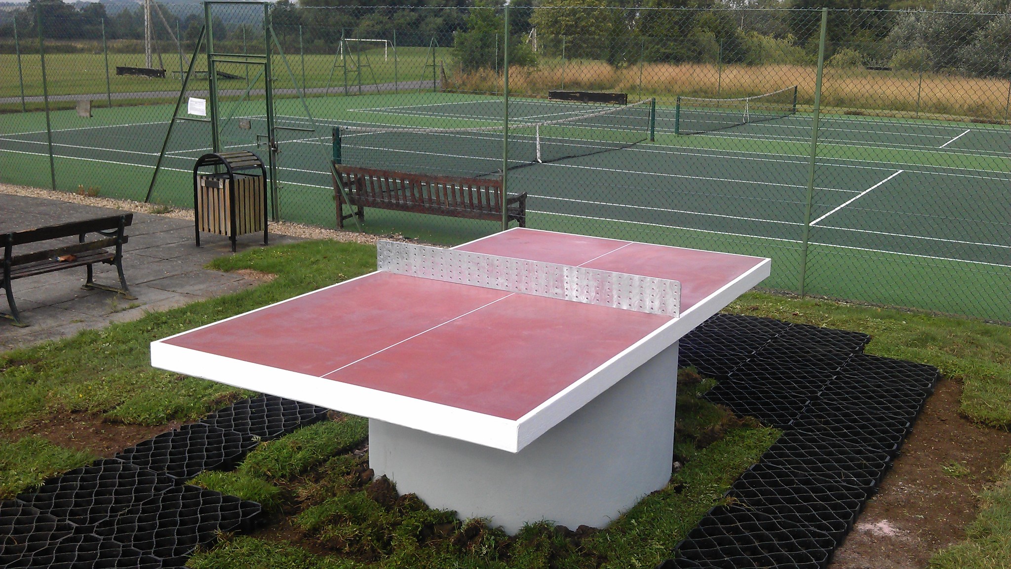 Concrete Table Tennis Table Adam Wright