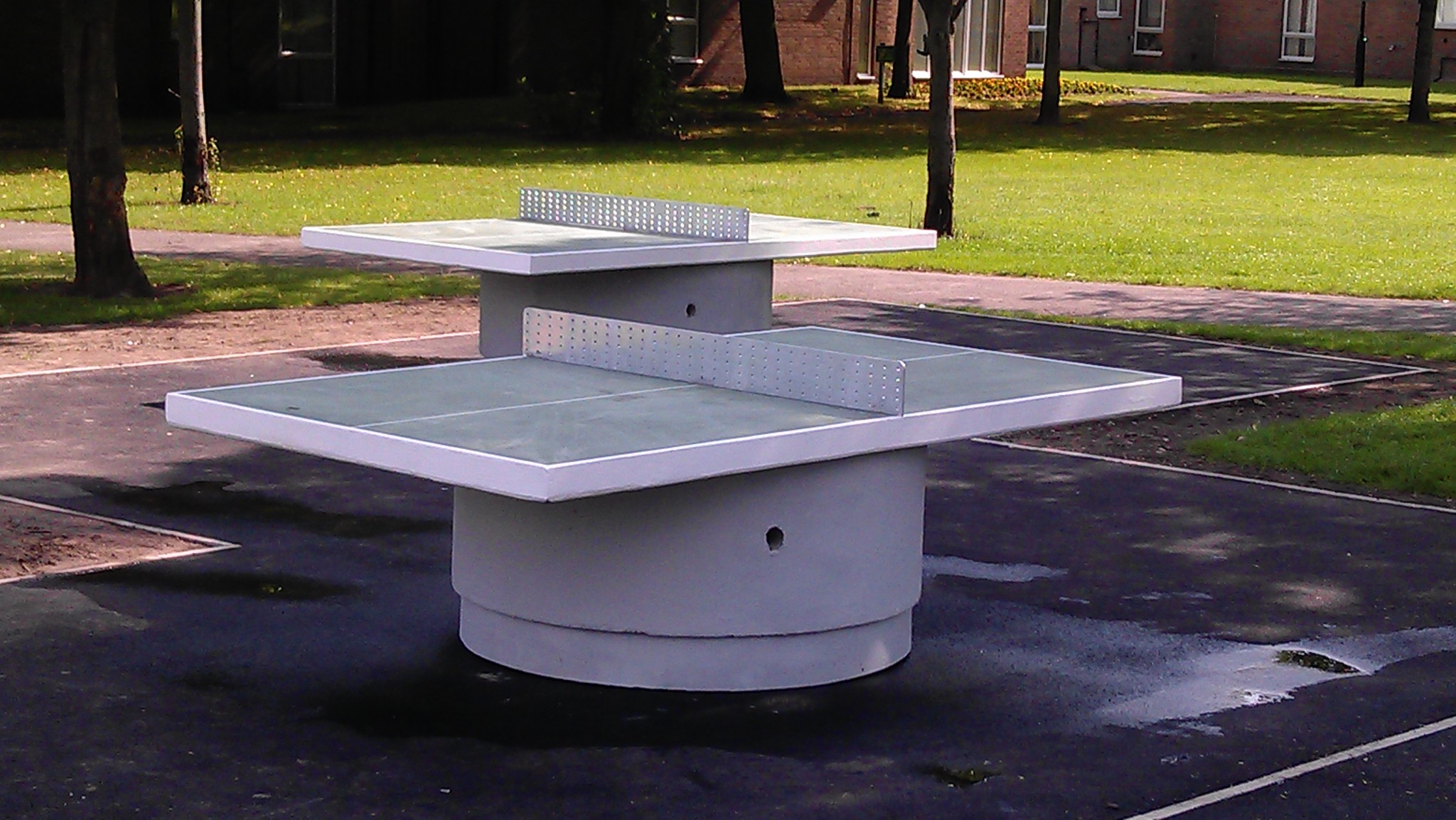 Concrete Table Tennis Table Adam Wright
