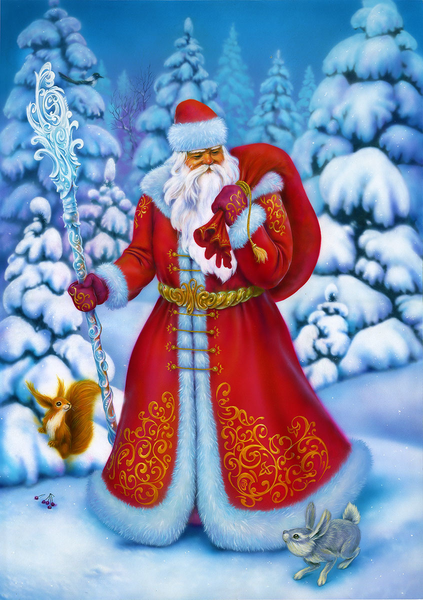 Ded Moroz aka Russian Santa The Art of Eldar Zakirov