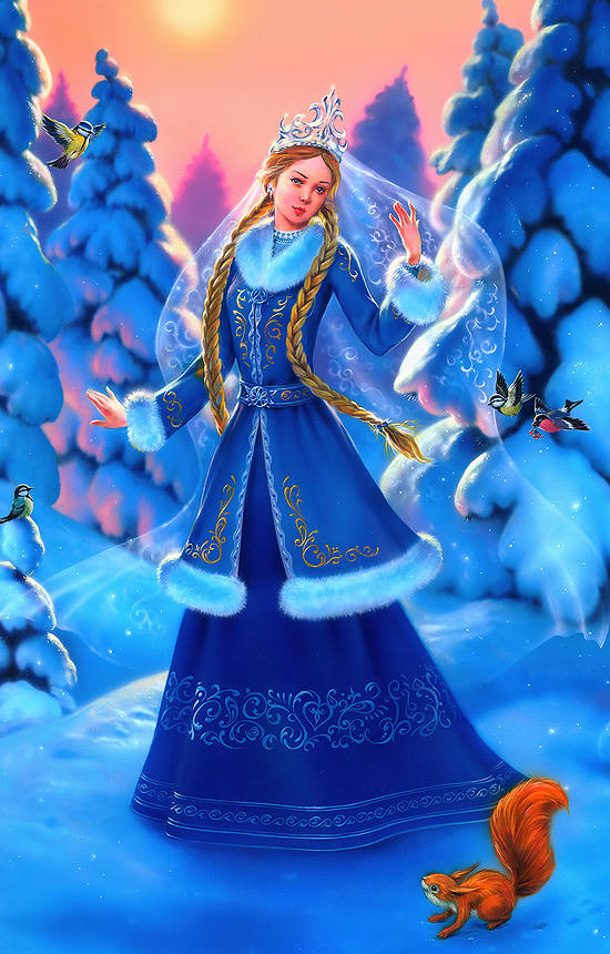 Snow Maiden - The Art of Eldar Zakirov