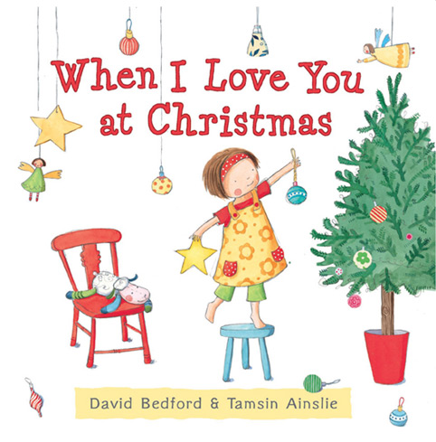 when i love you at christmas tamsin ainslie illustration