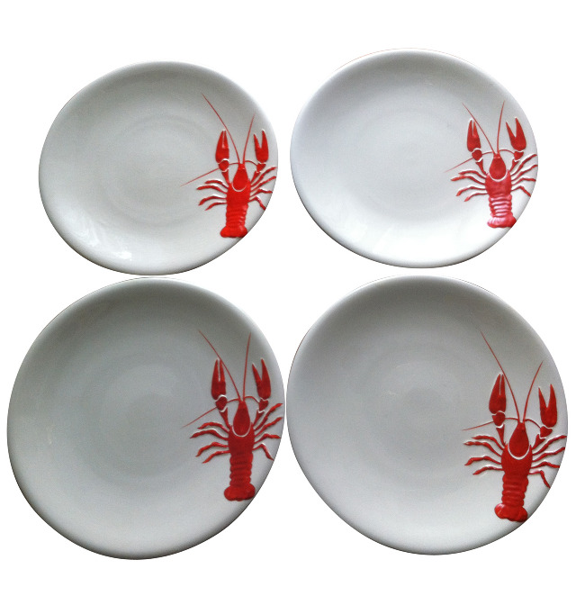 H.B.C.M. Lobster Plates ms.