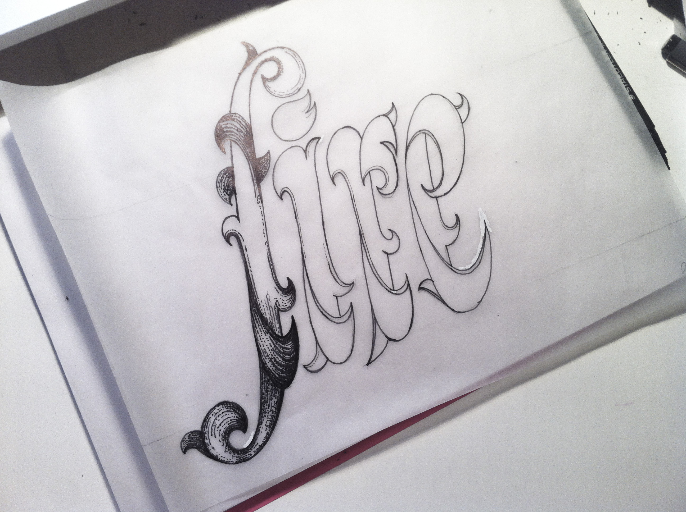 The fire lettering - Krista Radoeva