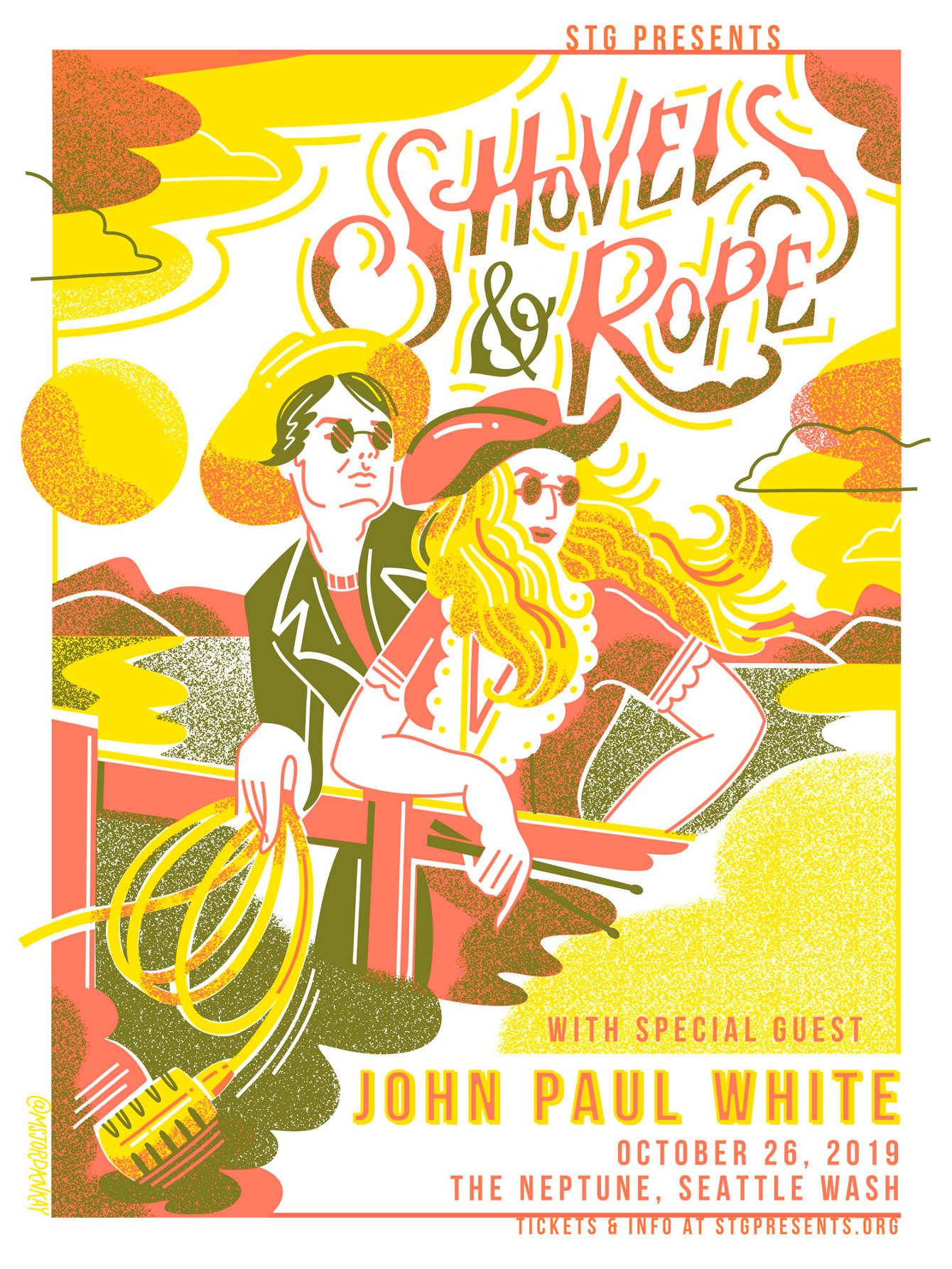 STG Presents Poster Shovels & Rope Jordan Kay