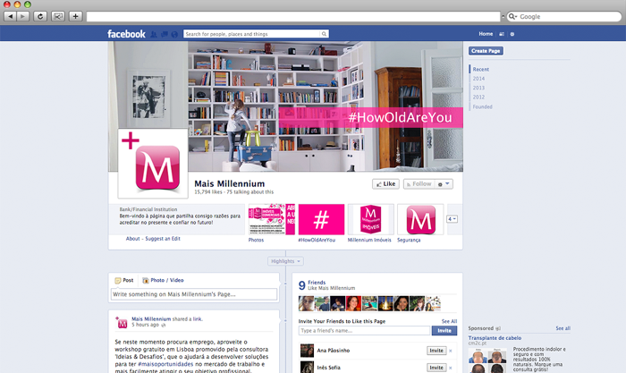 #howoldareyou Facebook