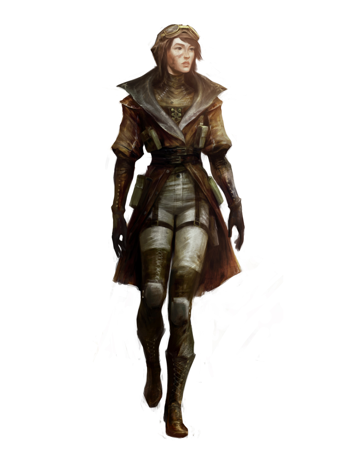 Guns of Icarus: Bonus Outfit - Naomi Chen - portfolio