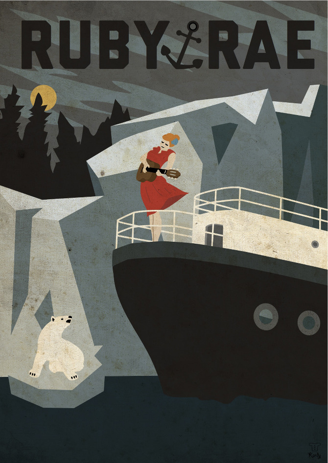 Ruby Rae Showboat - Katherine Hardy ∆ Illustration