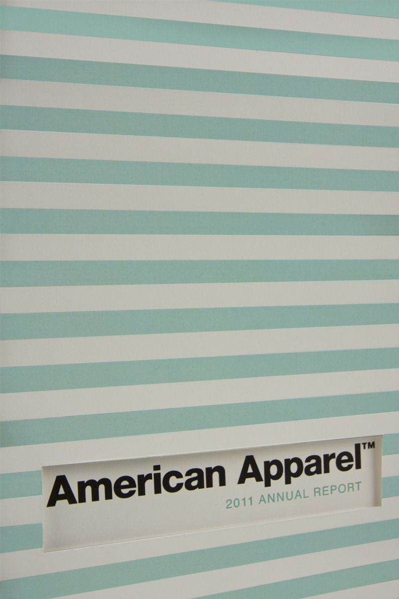 AMERICAN APPAREL ANNUAL REPORT & ADS