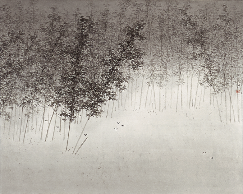 Bamboo Groves in Mists and Rains｜叢竹煙雨｜丛竹烟雨 Koon Wai Bong