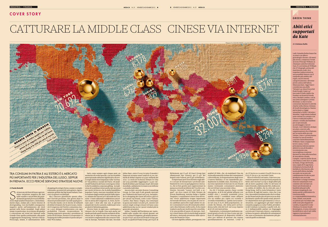 handmade data visualization