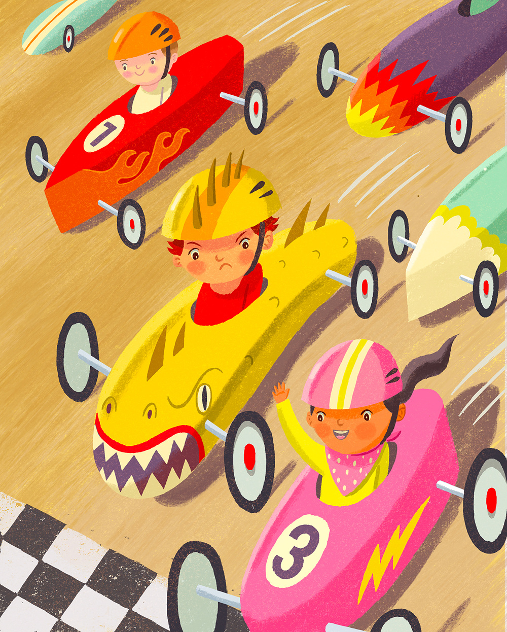 Box Car Race - www.ryanorourke.com