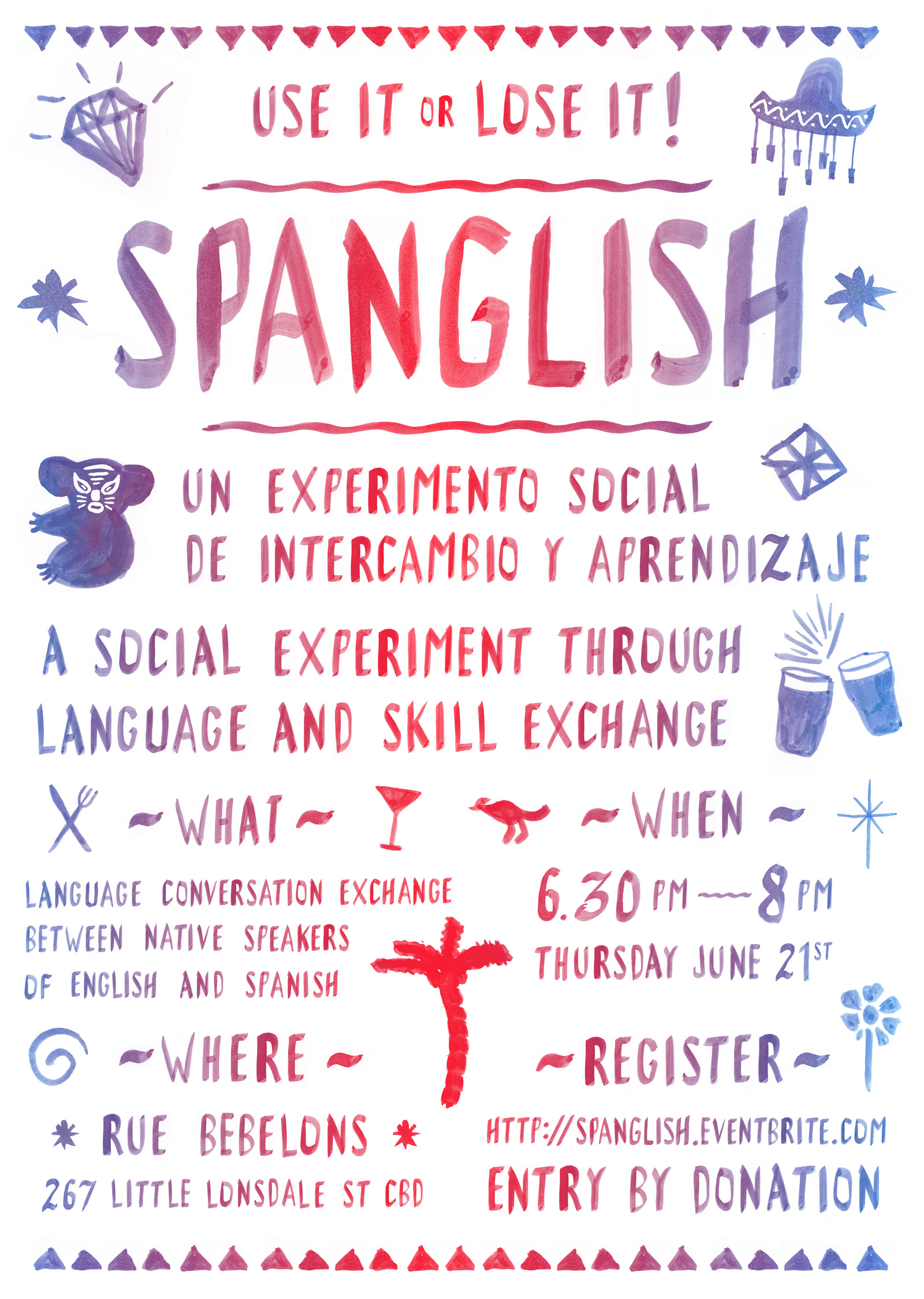 Spanglish Poster Spenceroni